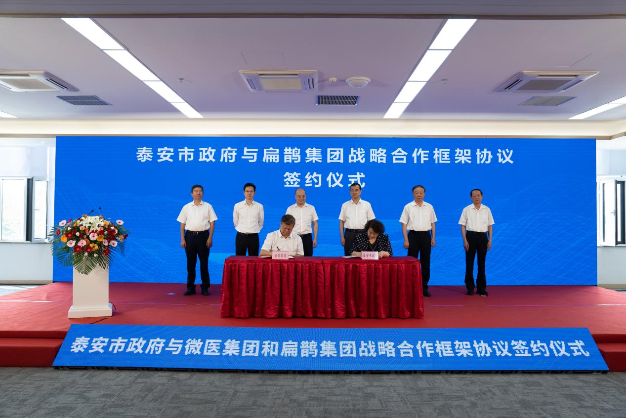 扁鹊集团以数字化赋能泰安中医药全域振兴发展